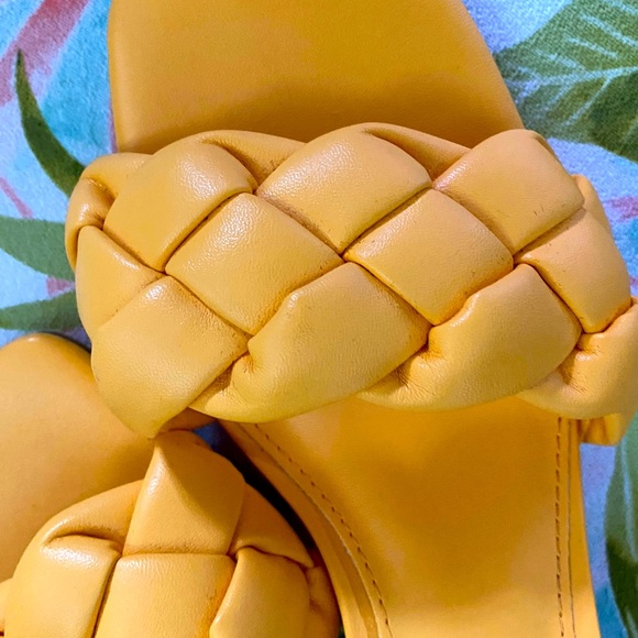 Madden Girl “Shanaa” Braided Kitten-Heel Mules - Picture 11 of 15